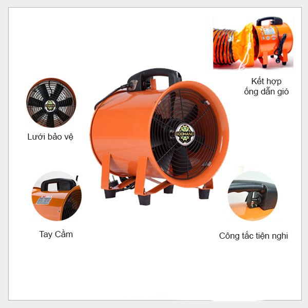 Quạt thông gió xách tay SHT -25
