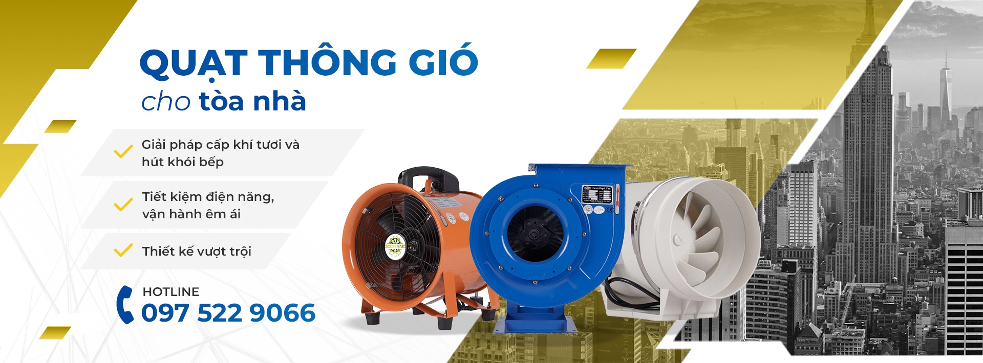 Thiết bị quạt công nghiệp